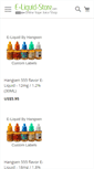 Mobile Screenshot of e-liquid-store.com